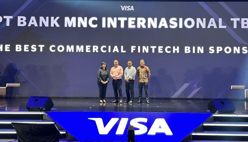 Corporate Card Tumbuh Triple Digit, MNC Bank (BABP) Kembali Raih Penghargaan dari Visa (foto dok visa)