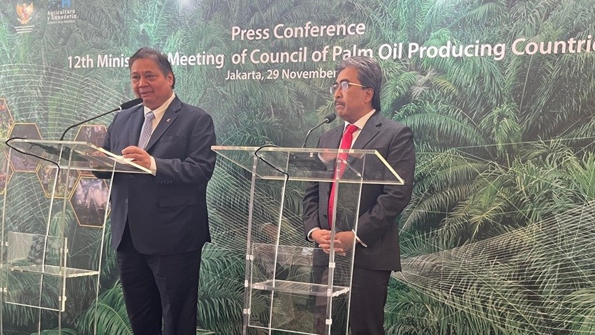 Airlangga Pastikan Implementasi Biodiesel B40 Mulai Jalan 1 Januari 2025. (Foto Atikah/MPI)