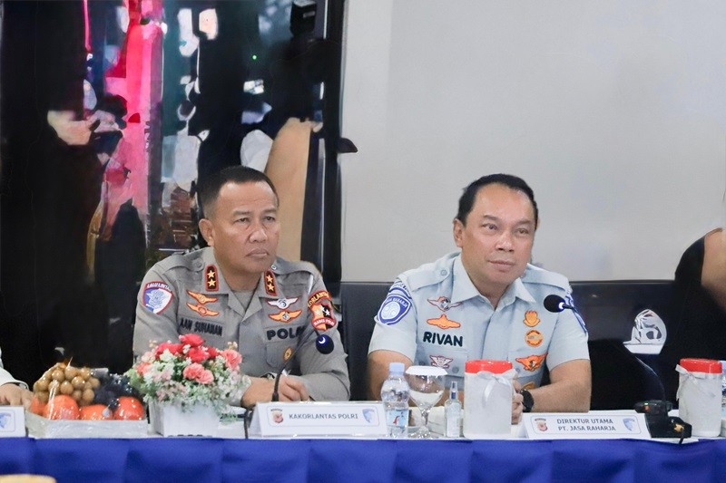 Libur Panjang Nataru, Arus Kendaraan Diprediksi Naik 2,8 Persen (foto dok Jasa Raharja)