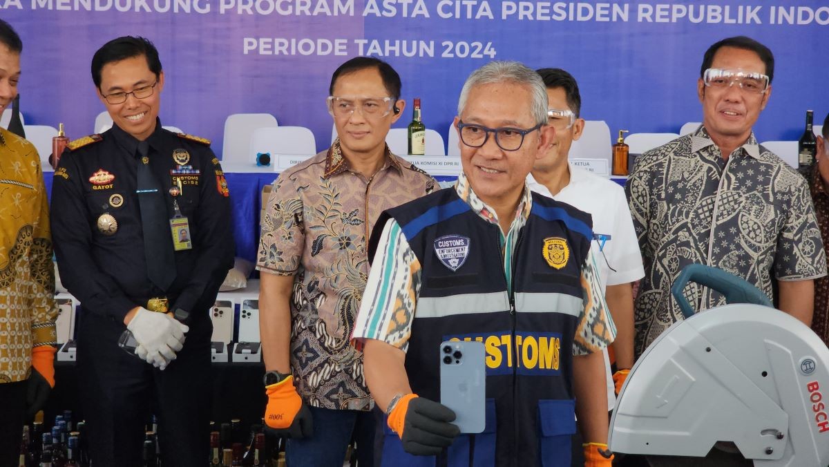 Bea Cukai Temukan Penyelundupan iPhone 16 lewat Batam, Begini Modusnya. (Foto: Dok. Bea Cukai)