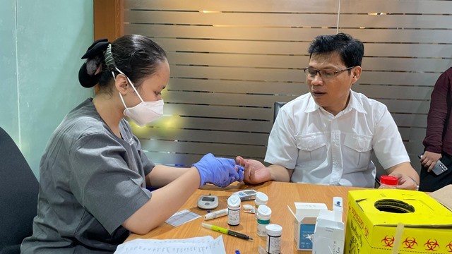 MNC Life Dukung Pemeriksaan Kesehatan Gratis yang Digelar MNC Leasing (Foto: MNC Media)