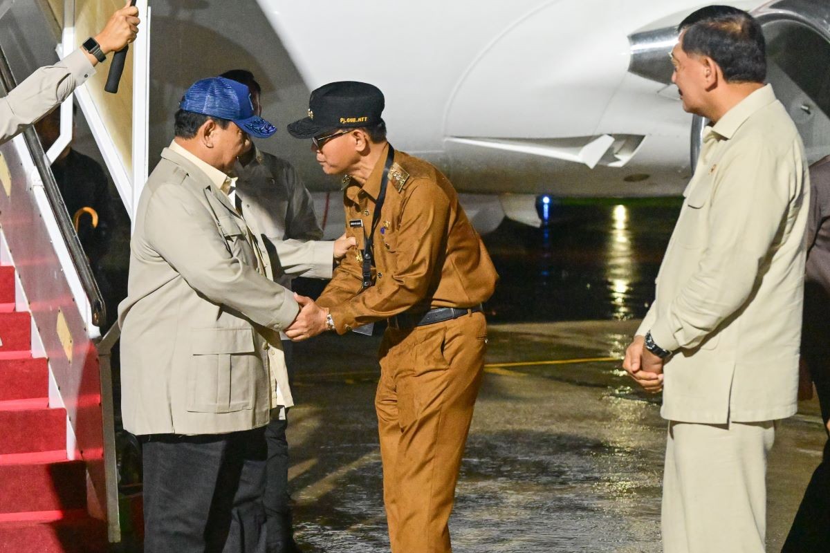 Presiden Prabowo Subianto melakukan kunjungan kerja ke Kota Kupang, Nusa Tenggara Timur (NTT), Rabu (4/12/2024).