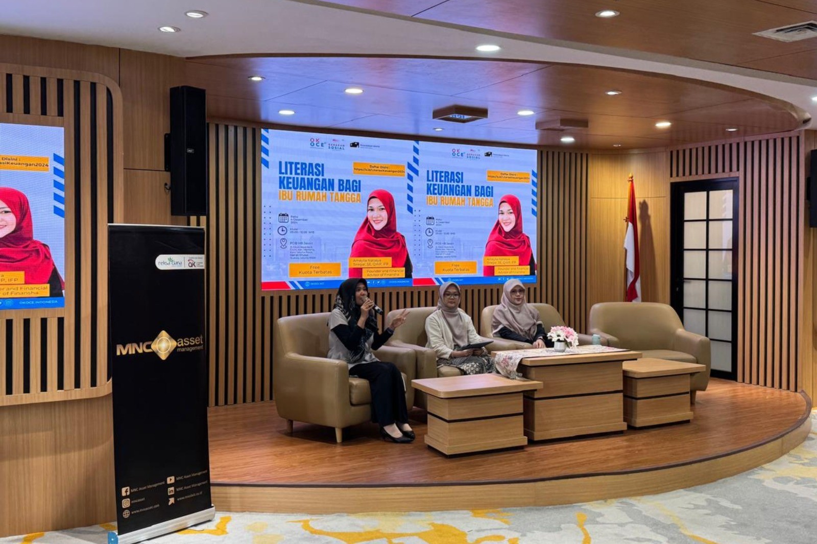 Literasi Keuangan Ibu Rumah Tangga, MNC Asset Management Beri Edukasi Reksa Dana Syariah. Foto: MNC Media.