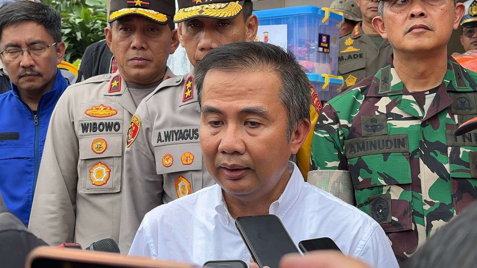 Update Korban Longsor di Sukabumi: Tiga Meninggal Dunia, Empat Masih Hilang. (Foto Dharmawan/MPI)