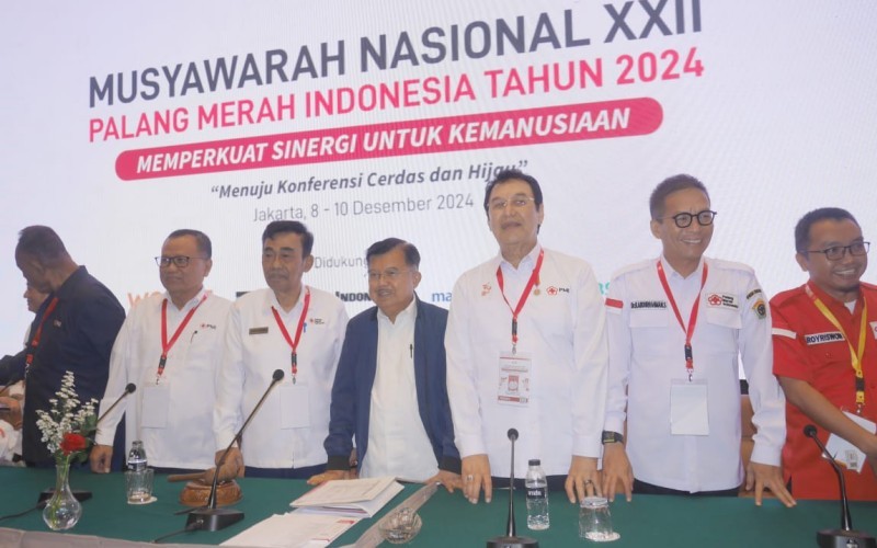 Jusuf Kalla kembali menjabat sebagai Ketua Palang Merah Indonesia (PMI) periode 2024-2029. (PMI)