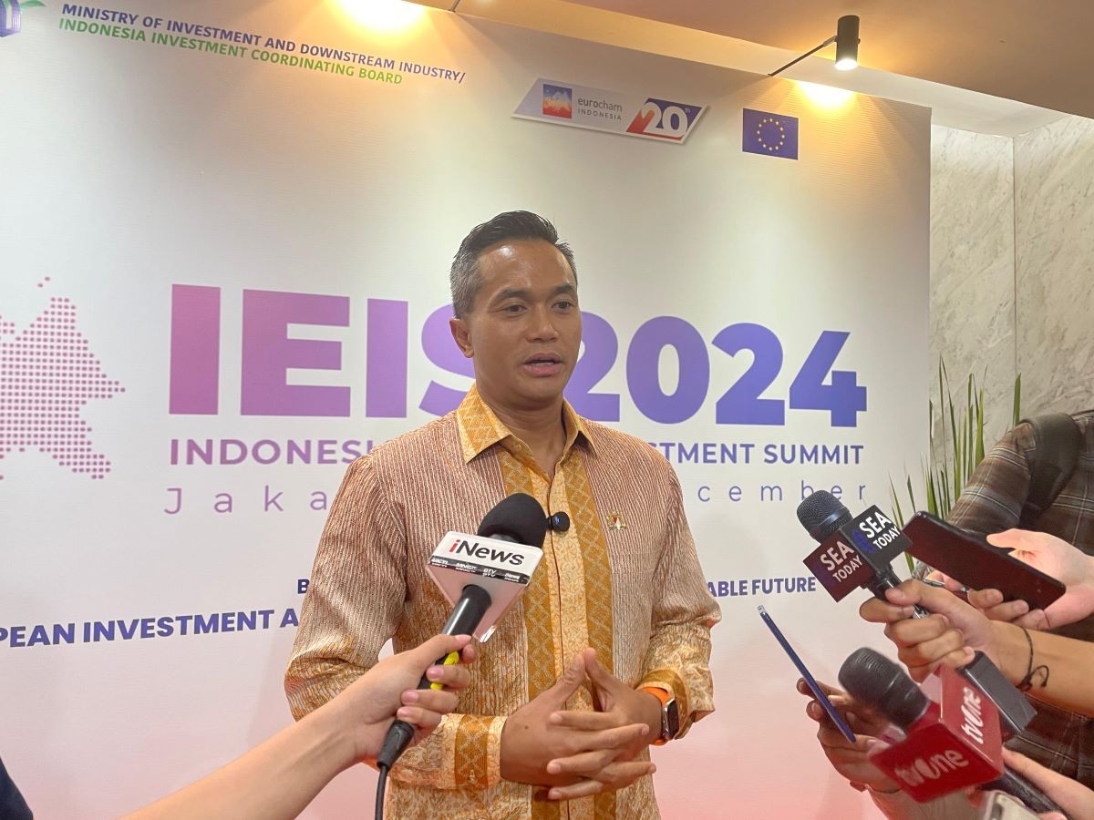Anindya Bakrie Sebut Kerja Sama Investasi RI-Eropa Angin Segar Bagi Kadin. (Foto: Farhan/MNC Media)