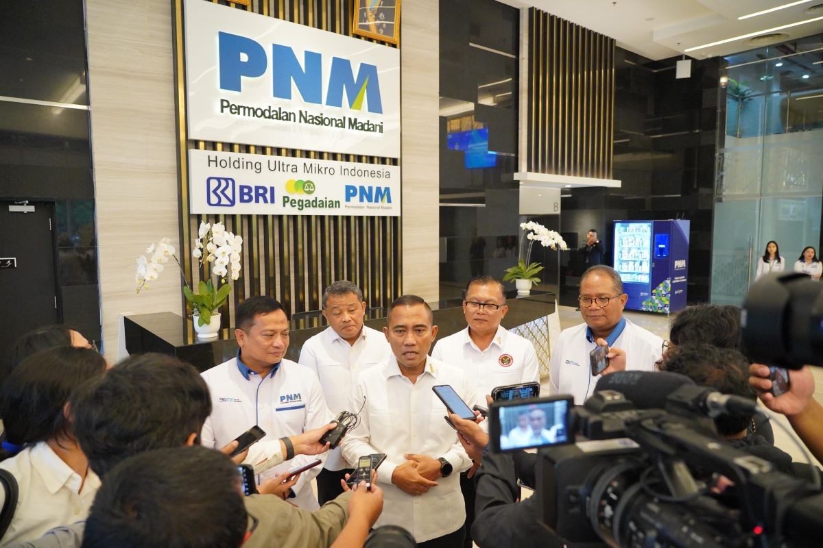 PT PNM dan BNPT Bahas Rencana Pemberdayaan Kewirausahaan untuk Mitra Deradikalisasi. (Foto: Dok. PNM)