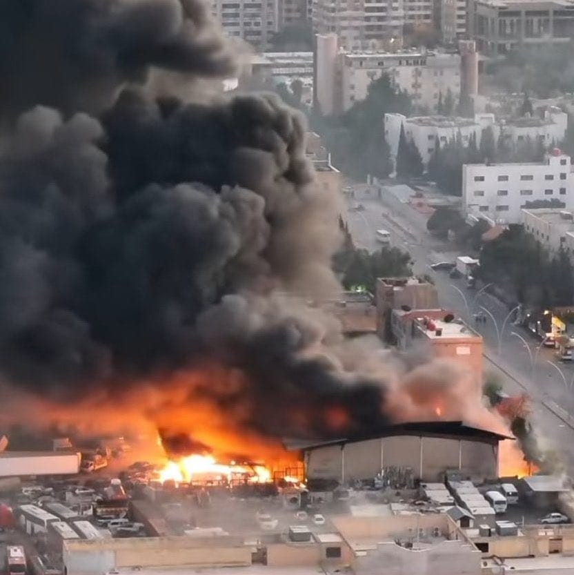 Israel Bombardir Suriah setelah Assad Lengsr, Hancurkan Pabrik Senjata Kimia. (Foto: MNC Media)