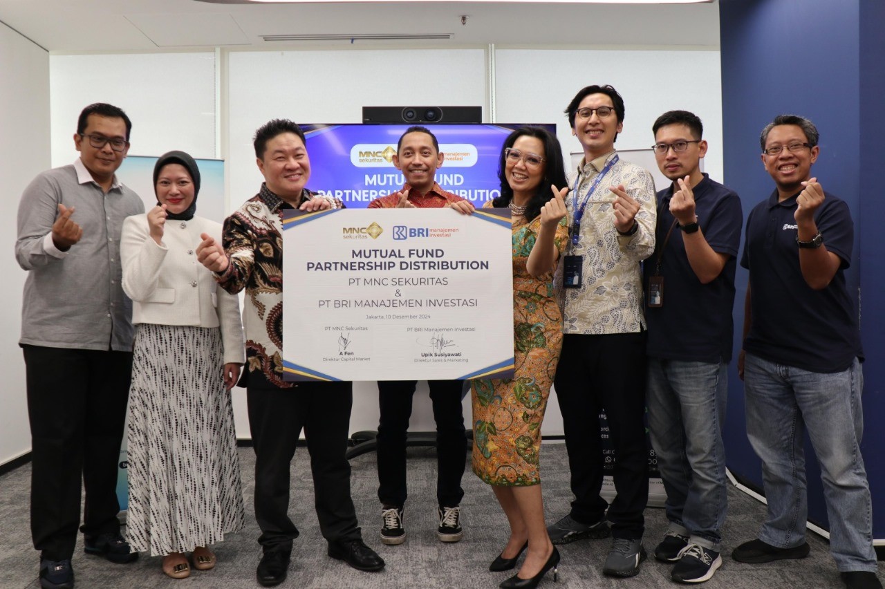 Pasarkan Reksa Dana, MNC Sekuritas Gandeng BRI Manajemen Investasi (foto mnc media)