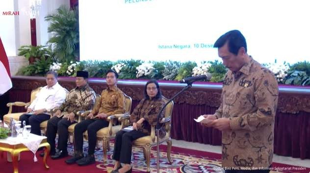 Belanja Negara Lewat e-Katalog Tembus Rp50 Triliun, Luhut: Hemat Biaya hingga 40 Persen. (Foto: Youtube Sekretariat Presiden)