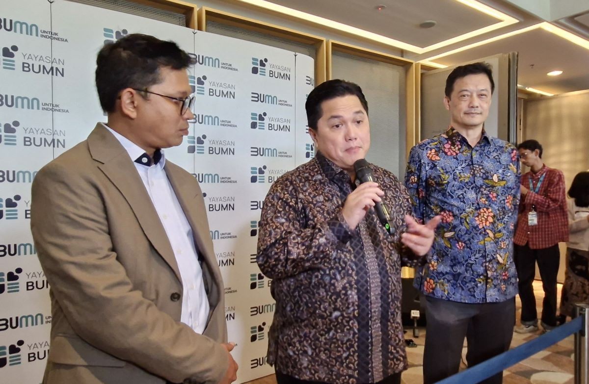 Erick Thohir Buka Suara Soal Garuda (GIAA) Diproyeksi Rugi Imbas Harga ...