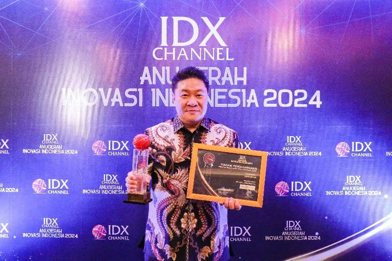 Fitur Auto Invest MNC Sekuritas Raih Penghargaan IDX Channel Anugerah Inovasi Indonesia 2024. (Foto Istimewa)