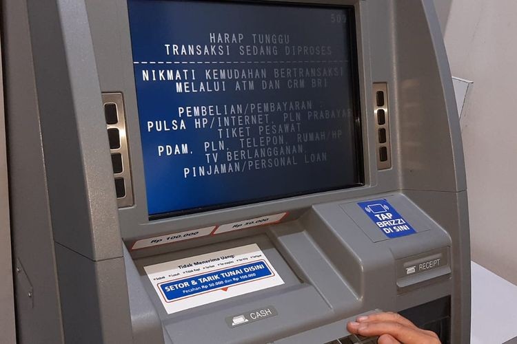 Cara Top Up DANA Lewat ATM BRI, Mudah dan Cepat. (Foto: MNC Media)