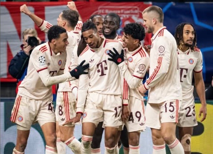 Bayern Munchen mencatatkan rekor pendapatan tertinggi di musim 2023/2024. Total pendapatan Bayern mencapai 1,017 miliar euro. (foto: Instagram/Bayern)