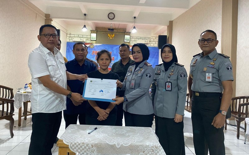 Terpidana mati kasus narkoba asal Filipina, Mary Jane Veloso berpindah lokasi penahanan ke Jakarta setelah sebelumnya ditahan di Yogyakarta (Nur Khabibi/MPI)