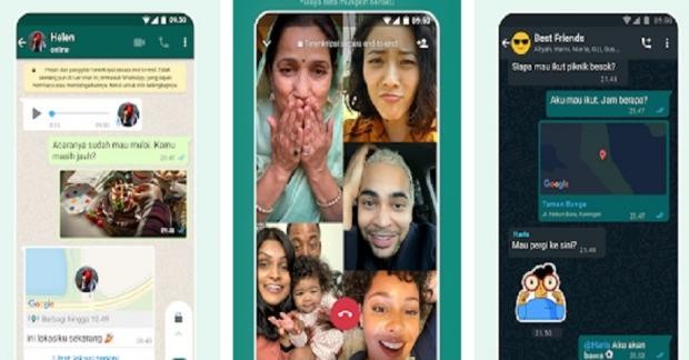 Bagaimana Cara Ubah Warna Bubble Chat WhatsApp? (Foto: MNC Media)
