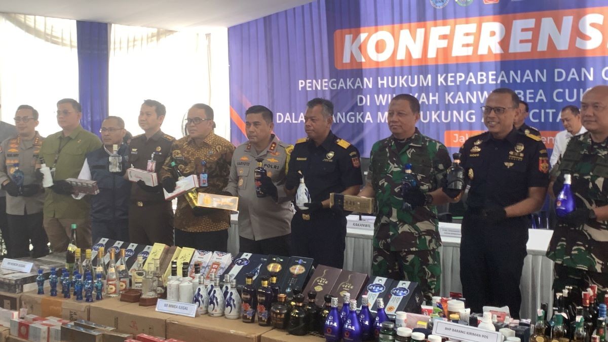 Bea Cukai Ungkap Pangsa Pasar Rokok Ilegal Asal China Berada di Sulawesi dan Dikonsumsi TKA. (Foto: MNC Media)