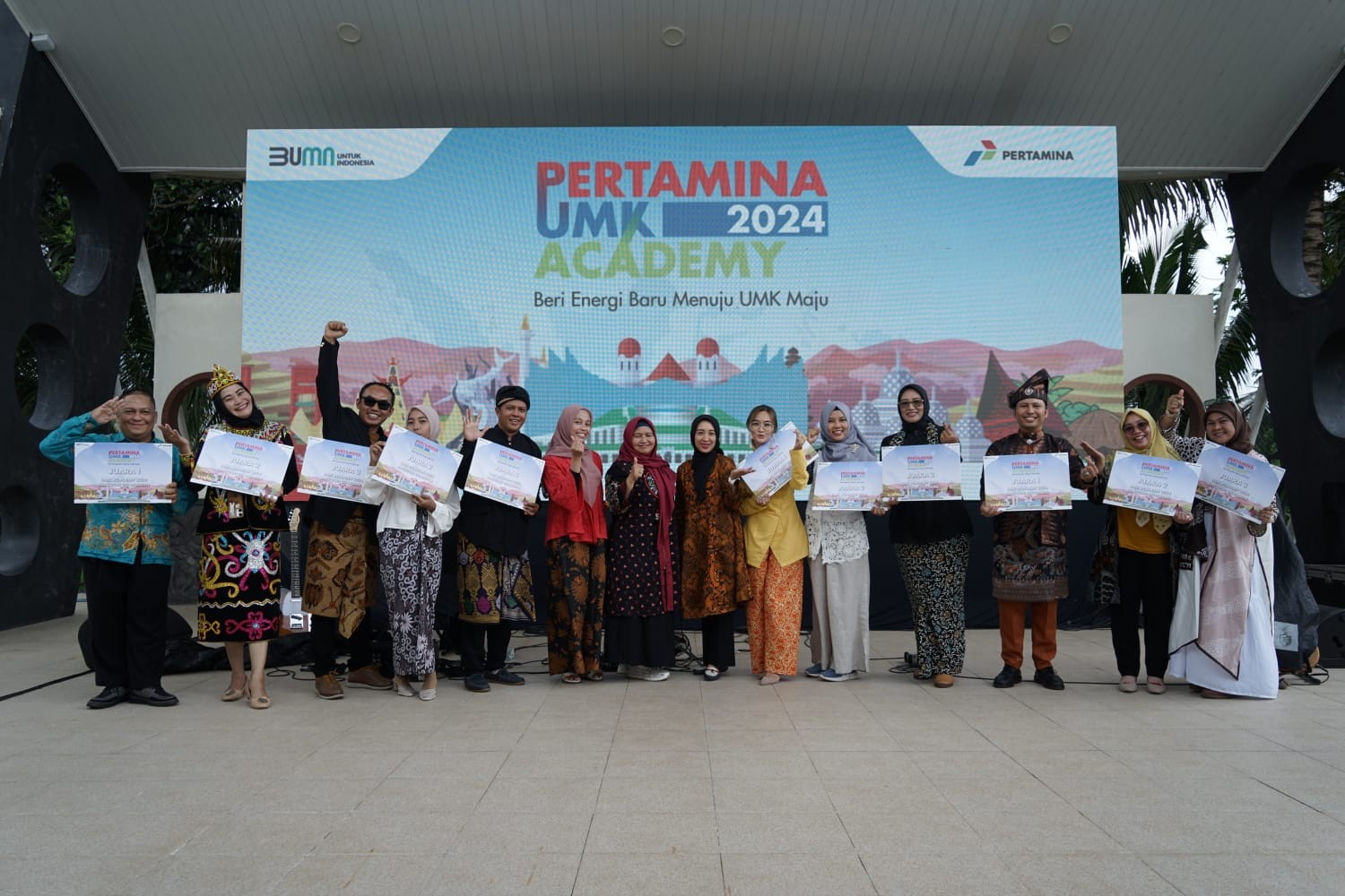 Pertamina Bawa 519 UMK Naik Kelas, Ini Pesan Menteri UMKM. (Foto MNC Media)