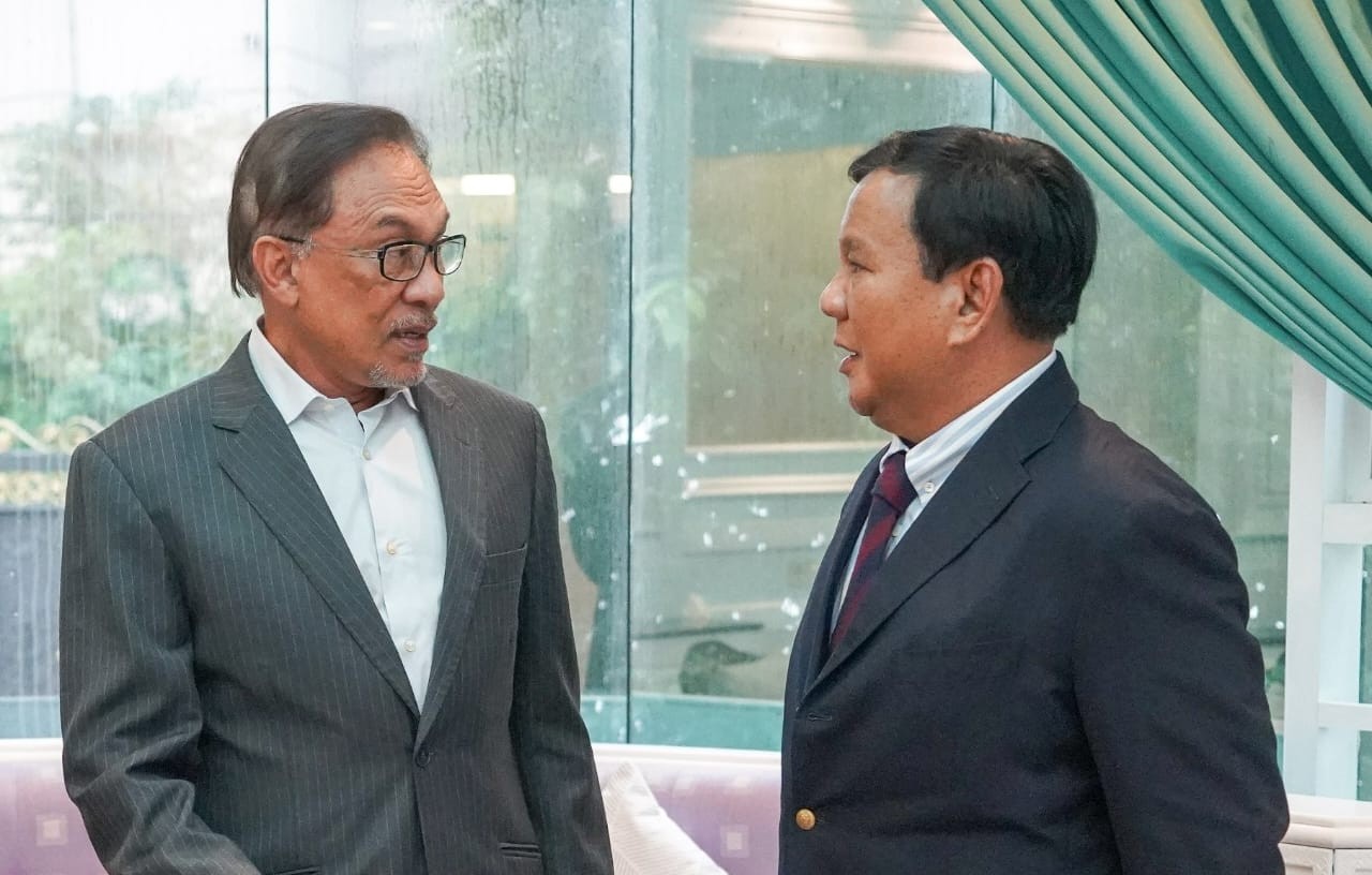 Indonesia-Malaysia Akan Teken 4 Kerja Sama saat Kunjungan Anwar Ibrahim. (Foto: X/@anwaribrahim)