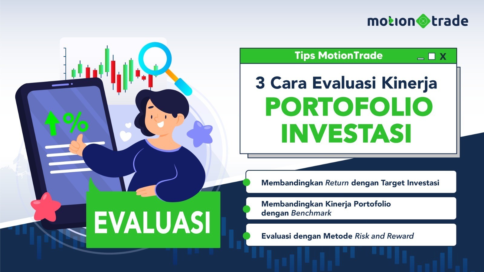 2024 Mau Habis, Ini Cara Evaluasi Kinerja Portofolio Investasi ala MotionTrade (foto mnc media)