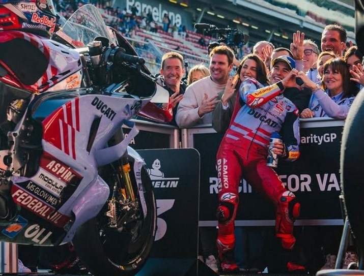 Tim MotoGP Gresini Racing kesulitan mencari sponsor untuk musim 2025 setelah ditinggal Marc Marquez ke Ducati Lenovo. (foto: Instagram/gresini)