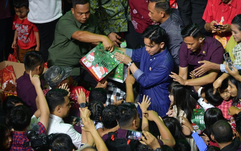 Wapres Gibran Rakabuming pulang kampung ke Surakarta, Jawa Tengah, saat libur Natal 2024.