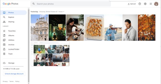 Cara Melihat Foto di Akun Google dengan Mudah. Foto: MNC Media) 