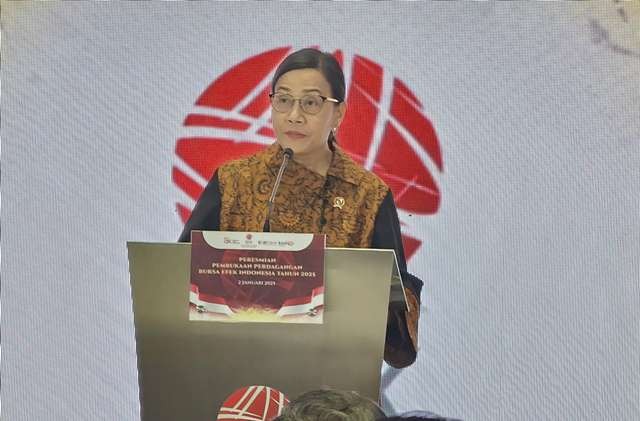 Sri Mulyani Minta Pasar Modal Dukung Program Hilirisasi hingga Ekonomi Desa (Foto: iNews Media Group)