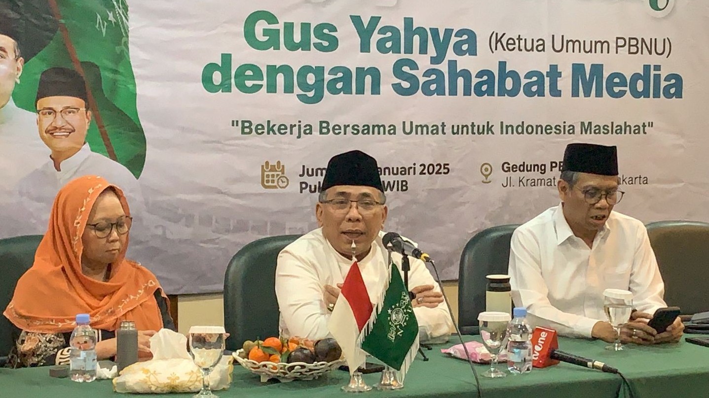 Tanggapan Ketua Umum PBNU soal Polemik Kenaikan PPN Jadi 12 Persen. (Foto Binti M/MPI)
