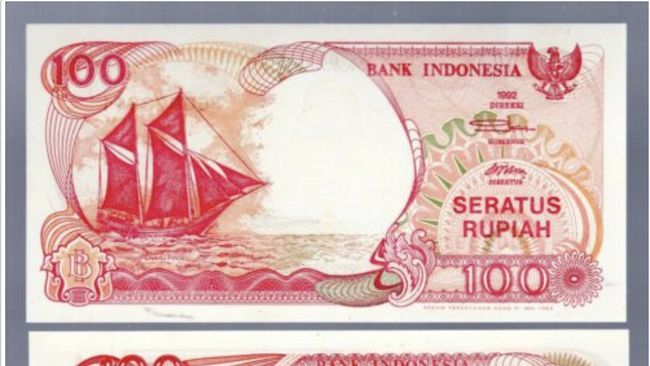 Berapa Harga Uang Kertas 100 Rupiah 1992 Perahu Pinisi di 2024? (Foto: Harga Uang Kertas 100 Rupiah 1992 Perahu Pinisi)