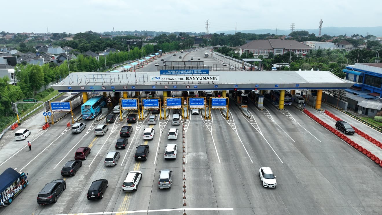 86.107 Kendaraan Kembali ke Jabotabek dari Wilayah Timur Trans Jawa. (Foto Istimewa)