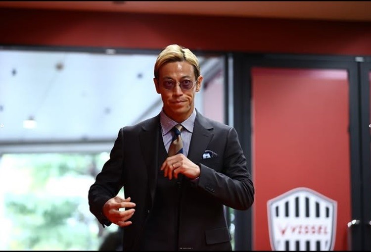 Mantan pemain Timnas Jepang Keisuke Honda mempunyai mimpi besar membangun decacorn di Jepang. (foto: Instagram/keisukehonda)