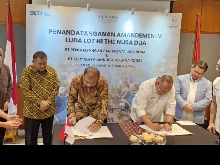 Perpanjang Kerja Sama dengan Suryalaya, ITDC Bidik Hotel di Bali (FOTO:Dok Ist)