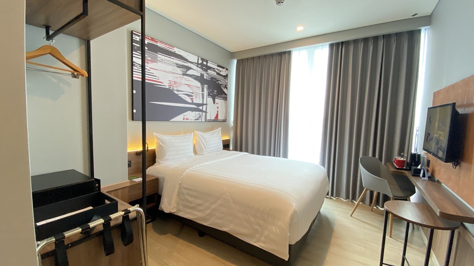 Hotel Neo+ Airport Dekat Bandara Soetta Dibuka, Tarif Mulai Rp500 Ribuan per Malam. (Foto Fadli R/MPI)