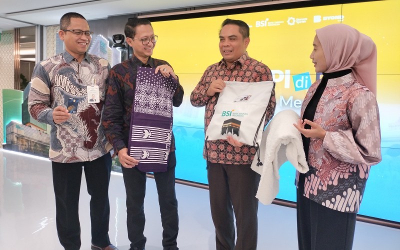 BSI (BRIS) menargetkan penghimpunan tabungan Haji mencapai Rp20 triliun pada 2025. (Foto: Shifa Nurhaliza/ IDXChannel)