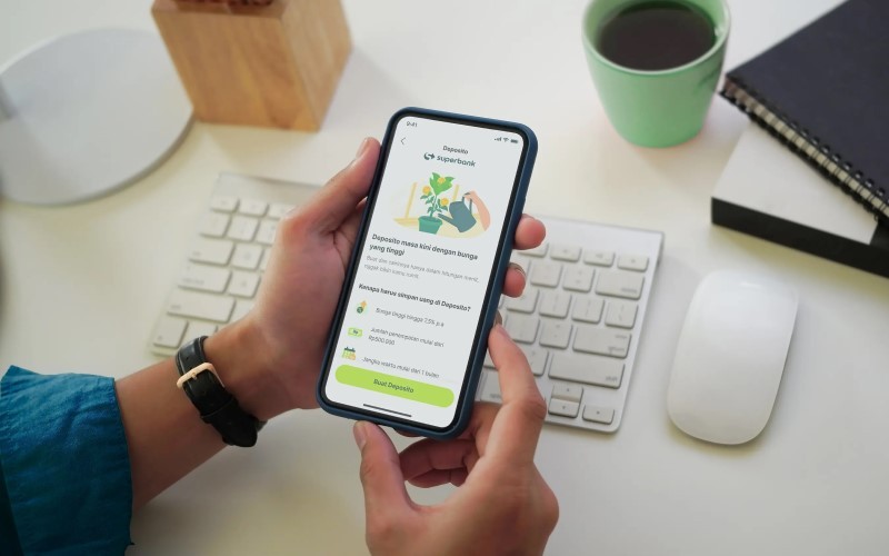 Superbank dikabarkan berniat untuk melakukan penawaran umum perdana (initial public offering atau IPO) pada 2025. (Foto: Dok. Superbank)