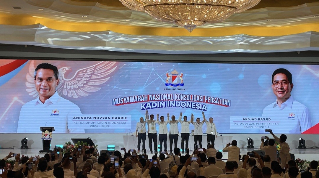 Sah, Anindya Bakrie Resmi Jadi Ketum Kadin Periode 2024-2029 (FOTO:MNC Media)
