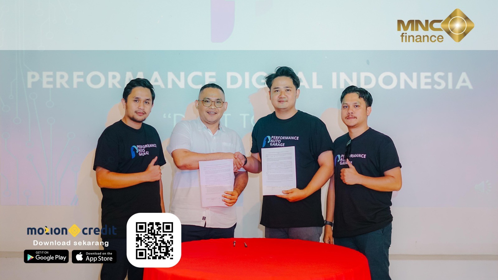 MNC Finance dan Performance Digital Indonesia Kerja Sama di Sektor Pembiayaan (foto mnc media)