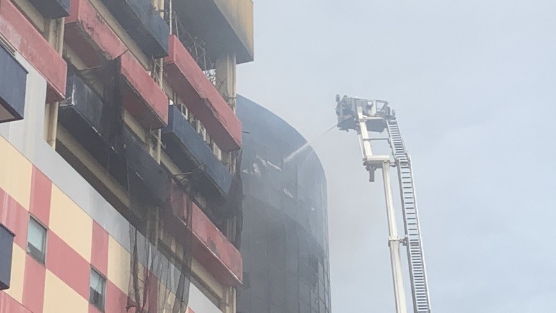 Glodok Plaza Kebakaran, Manajemen Surya Semesta (SSIA) Buka Suara (foto mnc media)