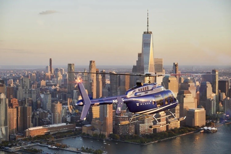 Blade Urban Air Mobility mengeluarkan terobosan untuk mengatasi macet di jalanan kota New York. (foto:   Blade Urban Air Mobility)