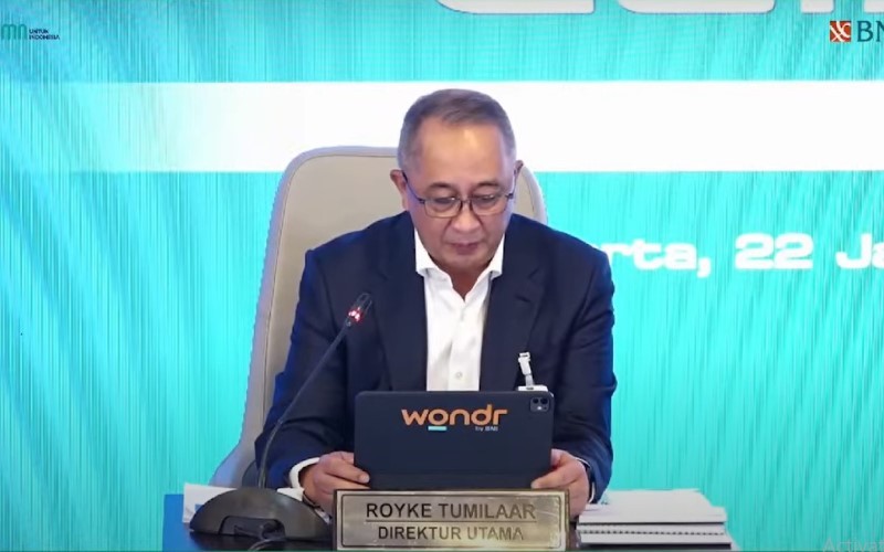 PT Bank Negara Indonesia (Persero) Tbk atau BNI (BBNI) mencetak laba bersih Rp21,4 triliun sepanjang 2024.