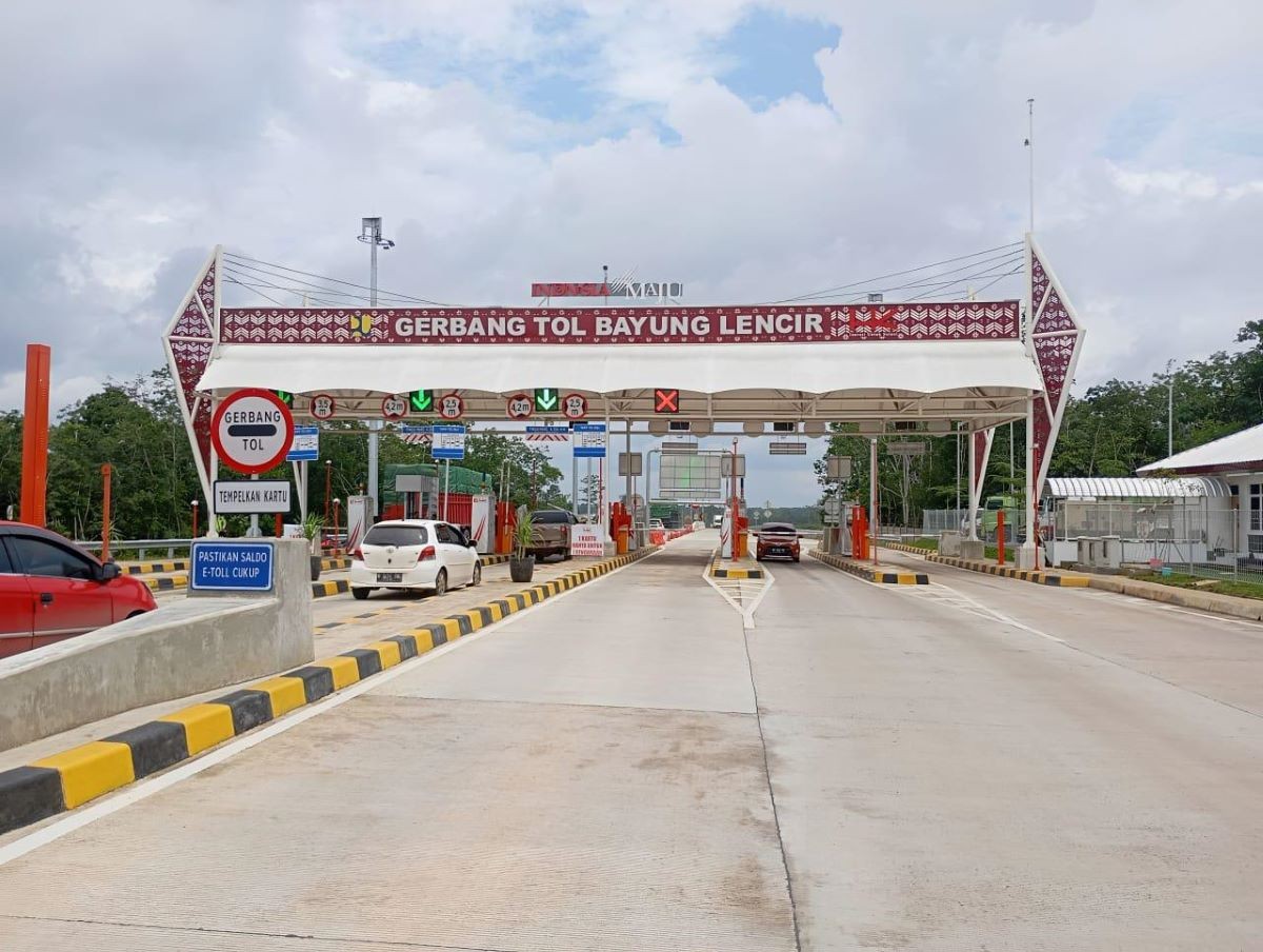 Arus Lalu Lintas Tol Trans Sumatera Naik 12 Persen Saat Libur Isra Mi’raj dan Imlek. (Foto: MNC Media)