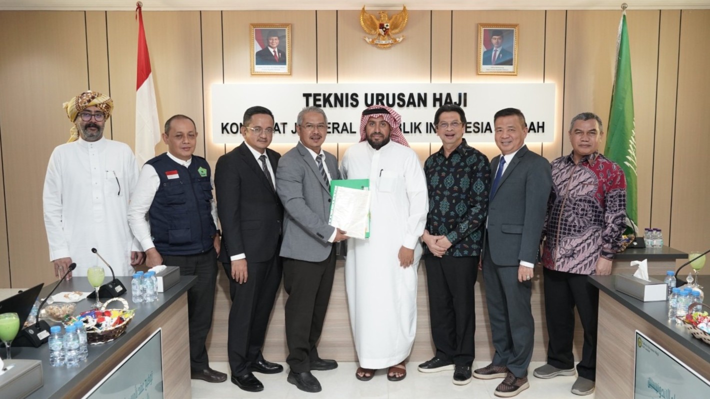 RI Teken Kontrak Layanan Haji 2025 di Arab Saudi, Sebelum 14 Februari Selesai (foto dok web kemenag)