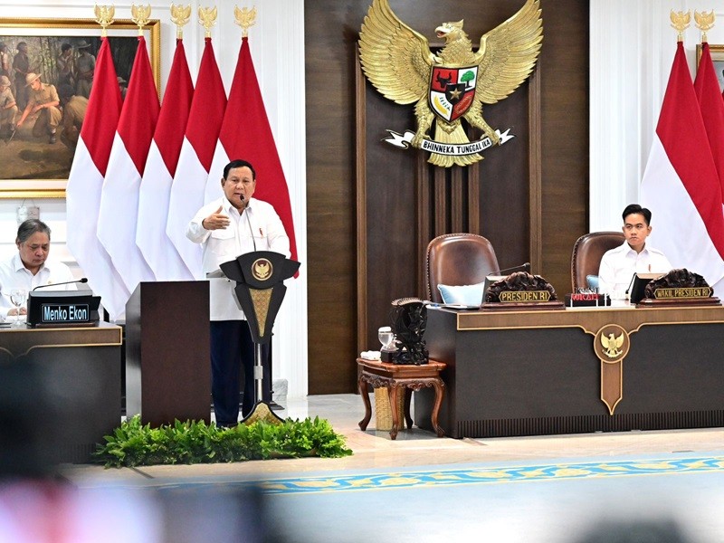 Prabowo Pimpin Sidang Perdana Dewan Pertahanan Nasional di Istana Bogor Siang Ini (foto panrb)