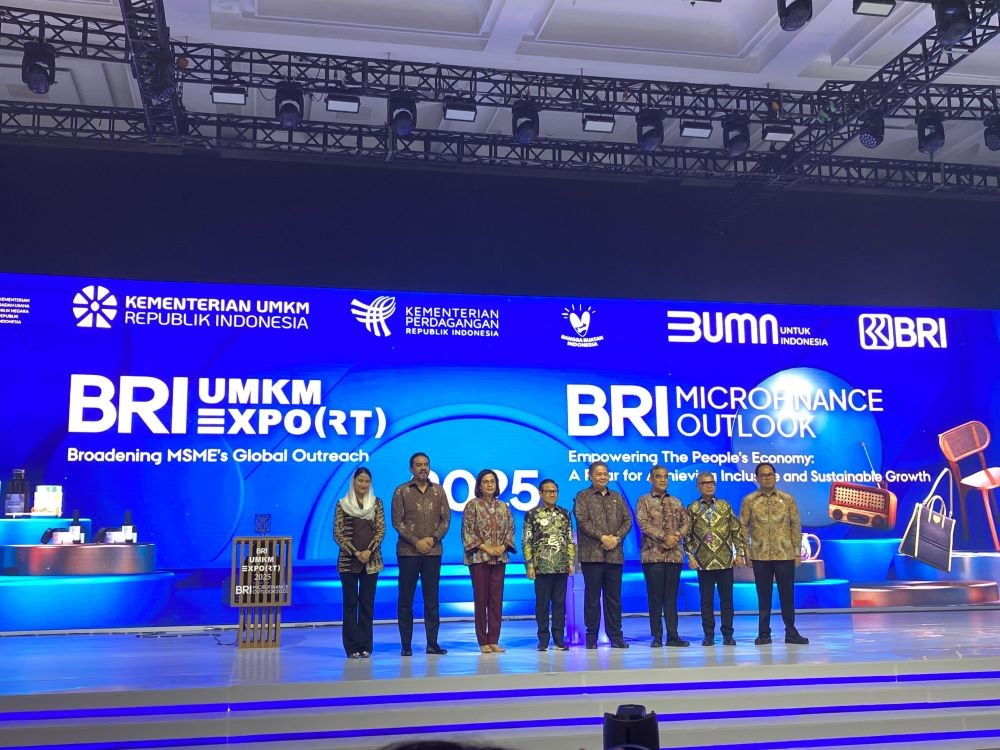 BRI UMKM EXPO(RT) 2025 Targetkan Nilai Kontrak Ekspor Rp1,4 Triliun. Foto: MNC Media.