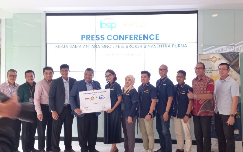 MNC Life resmi mengumumkan kerja sama strategis dengan Binasentra Purna, salah satu broker asuransi terkemuka. (Foto: MNC Media)