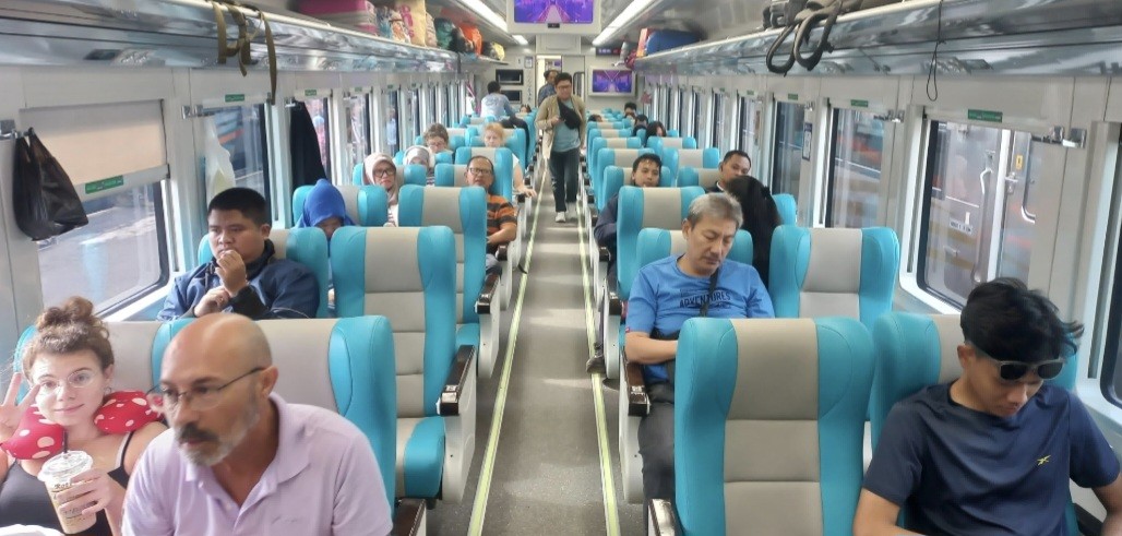 KA Ijen Ekspres Jadi Favorit Wisatawan untuk Berkunjung ke Malang dan Banyuwangi (FOTO:MNC Media)