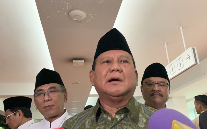Presiden Prabowo Subianto buka suara soal isu reshuffle pada periode 100 hari kerja Kabinet Merah Putih. (Foto: MNC Media)