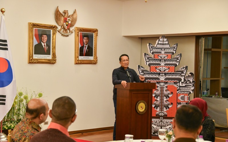 Menkum Terbang ke Korsel, Godok Atase Hukum di KBRI Seoul