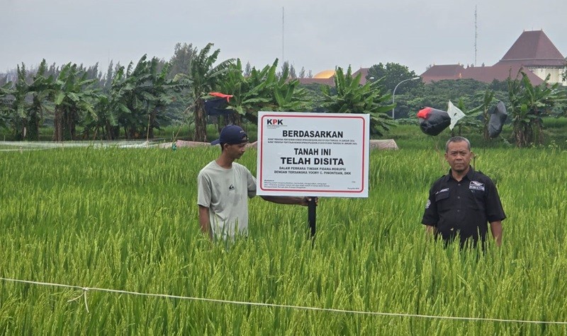 KPK Sita Tanah dan Apartemen Senilai Rp22 Miliar Terkait Kasus Korupsi Rorotan (foto ist)